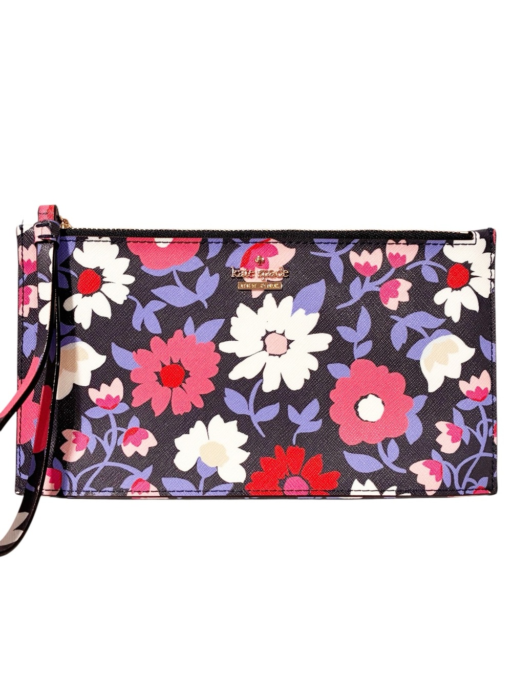 Kate Spade Cameron Street Daisy Leila Wristlet Floral Multi Wristlet
